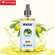 爱婴芭比婴儿草本橄榄油宝宝按摩油身体精油360ML 360ml*1瓶