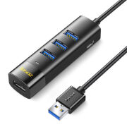 JASOZ 捷森usb分线器3.0四口hub集线器一拖四笔记本type-c扩展器u F116USB3.0HUB0.3m