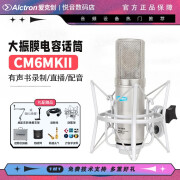 爱克创（Alctron） CM6MKII配音有声书录音大振膜电容麦克风主播直播K歌YY游戏话筒设备 爱克创CM6MKII麦克风