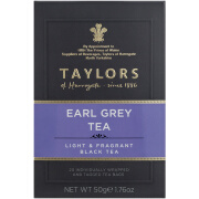 TAYLORS OF HARROGATE 英国原装进口Taylors茶 泰勒茶 豪门雷格伯爵红茶茶包20包 20包