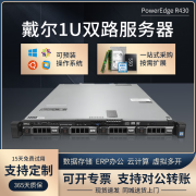 DELL戴尔R420/R430双路二手1u机架式服务器企业托管网络文件储存虚拟机多开运算财务托ERP 95新 E5-2430*2/16G/1T*1