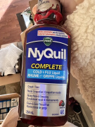 BONIU现货 加拿大NyQuil Cough DM+ Congestion Syrup 芷咳糖浆354ML Complete发烧感冒