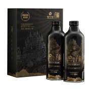 百调泸州老窖啤酒13度百调精酿啤酒黑金版大容量礼盒装  980ml*2瓶 礼盒装 980mL 2瓶 *