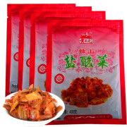 贵天元 贵州特产 独山盐酸菜（粗叶）酸甜辣400g 炮菜 下饭菜 粗叶400g*4袋装(发5袋)