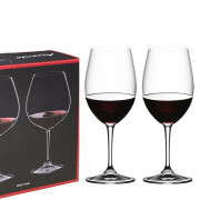 醴铎RIEDEL【2/4只装】RIEDEL红酒杯德国进口水晶玻璃Accanto红酒杯家用酒具 【2只装 】波尔多酒杯 560ml