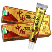 独必鸿中国偏方草本抑菌乳膏15g皮肤外用软膏 1盒装【不参与買贈】