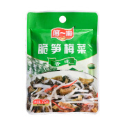 阿一波香味脆笋梅菜70克即食配粥拌饭腌制小菜休闲零食辣味脆笋梅菜 阿一波香味脆笋梅菜70克*2包