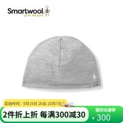 SMARTWOOL四季美利奴羊毛帽运动时尚针织休闲帽轻量亲肤舒适7047 浅灰色545 通用尺码