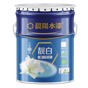 晨阳水漆（cysq）天然净味靓白5L/15L/18L内墙面漆室内漆非乳胶漆 靓白新一代18L 其他