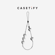 CASETIFY 爱心水晶样式 手机链 适用于iPhone全系列便携手机挂链配件 手机挂链 星钻爱心