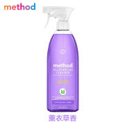 美方洁（METHOD）美国Method美方洁多功能清洁剂 浴室厨房西柚青柠薰衣草828ML 熏衣草香