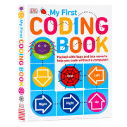 DK儿童编程启蒙书 My First Coding Book英文原版 纸板翻翻书 计算机科学启蒙 逻 儿童编程启蒙书