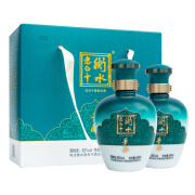 衡水老白干手酿礼盒 老白干香型白酒 手提青花礼盒 古法酿造 62度 500mL 2瓶 青花手酿 礼盒装