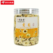 贡迎堂菊花茶贡菊特级黄山泡茶水喝的安徽花茶瓶装干菊花 黄山贡菊1罐 共40g