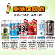 拾捌精酿跳东湖11周年DDH双倍干投IPA 国产精酿啤酒罐装330ml 店长推荐IPA混搭套餐 330mL 6罐