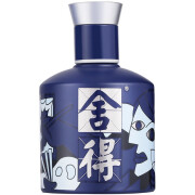 舍得白酒 艺术舍得小酒 52度 浓香型白酒 52%vol 100mL 1瓶 -致敬大师·蓝