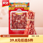 美好【5件组合】火腿肠午餐肉罐头广味小香肠卤蛋休闲零食方便食品 美好广味小香肠90g