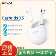 荣耀荣耀Earbuds X5无线蓝牙耳机通话降噪运动半入耳游戏续航 荣耀earbuds x5釉白色