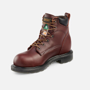 红翼（Red Wing）男式防水CSA安全趾靴SUPERSOLE 2.0舒适耐用缓冲耐磨户外工装靴 3504红棕 标准40/US7.5