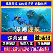 电脑PC游戏steam激活码cdk正版激活入库全DLC拓展包完全版 深海迷航 豪华版【本体+全DLC】激活码