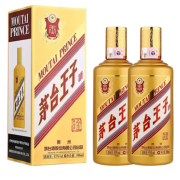 茅台茅台王子酒  酱香经典500ml*6整箱  53度酱香型白酒 53度 500mL 2瓶 金王子