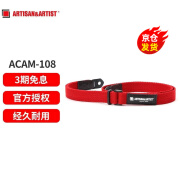 工匠与艺人（ARTISAN&ARTIST） ACAM-108相机背带/斜跨肩带混纺棉可做腕带使用单肩 红色 官方标配