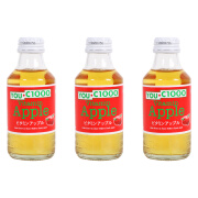 YOU C1000维C果汁碳酸汽水 印尼进口优吸果味饮料 140mL3瓶苹果味