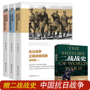 4册 中国抗日战争正面战场档案全纪录二战战史抗战史中国军事战争世界战争历史书籍淞沪会战中国战争史抗日战争的细节