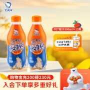 北冰洋 汽水 老北京汽水碳酸饮料 桔汁果汁汽水  迷你瓶PET300ml*12瓶