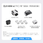 大疆（DJI）Mini 4 Pro迷你航拍机 入门级无人机 高清无损竖拍 全向主动避障 智能跟随全景拍摄 畅飞套装(带屏遥控器) 随心换 1 年版 x 官方标配 + 128G 内存