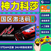 PC中文正版 steam 神力科莎 Assetto Corsa CDKey 激活码CDKey 完全版 神力科莎 本体+全部11个DLC