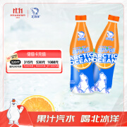 北冰洋 桔汁汽水480ml*15瓶 果汁碳酸饮料整箱