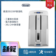 德龙（DeLonghi）DD230P 除湿机家用抽湿机吸湿器干衣卧室地下室办公 白色DD230P