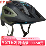 FOX 男女自行车头盔 Speedframe Pro 封闭式通风舒适坚固山地骑行 Army S