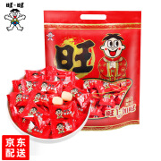 旺旺 旺仔牛奶糖混合口味500g袋年货硬软糖散装批发喜糖零食品 【旺旺牛奶糖原味500g】