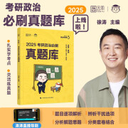 徐涛2025考研政治必刷真题库 可搭肖秀荣1000题精讲精练 黄皮书系列 云图张宇李林李永乐考研数学