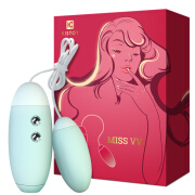 KISSTOY小女用品女性l玩具调情趣女士跳弹强震入体成 MISS vv 碧瓦青