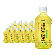 康师傅轻养果荟蜂蜜柚子330ml*24瓶迷你装柚子味饮品小瓶装饮料 蜂蜜柚子330ml*24瓶