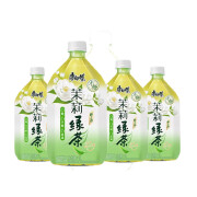 康师傅果汁饮料1L*4瓶红绿茶青梅蜂蜜茉莉柚蜜桃乌龙橙雪梨芒果小酪葡萄 无糖茉莉绿茶4瓶