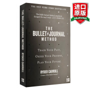 The Bullet Journal Method 英文原版 子弹笔记 互联网时代重新定义“效率”的超级笔记术 平装 英文版 进口英语原版书籍