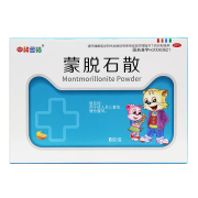 效期25年1月底】中和 蒙脱石散 3g*6袋 成人及儿童急慢性腹泻 1盒装