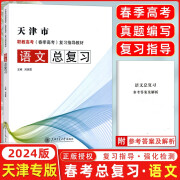 科目可选2024版 天津市职教高考春季高考复习指导教材高考语文数学英语综合能力总复习同步强化检测考前冲刺卷天津市春季高考复习资料书 语文总复习