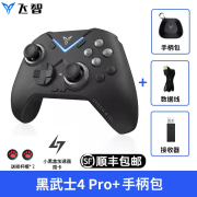 飞智黑武士4Pro无线游戏手柄黑神话悟空刺客信条PC电脑精英手柄Steam地平线ns电视蓝牙无线Switch手柄 黑武士4Pro+定制手柄包【竞技精英 顺丰】