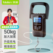 Meilen 手提电子秤弹簧秤电子称便捷式高精度家用称快递行李秤钓鱼秤买菜宠物电子秤手提秤称便携 升级USB-充电款手提秤