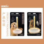 金派滋（GOLDPETS）宠物原木开结神器泰迪专用按摩蓬松针梳美容专用去毛气垫梳猫梳子 光针M