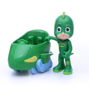 睡衣小英雄（PJ Masks）蒙面睡衣侠玩具车套装猫小子猫车鹰翔机飞壁侠机动车儿童玩具 单人座飞壁侠机动车+可动人偶飞壁侠（包装随机）