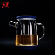 吉谷（K·KOU） 耐热玻璃茶壶 泡茶飘逸杯 可拆洗内胆玻璃泡茶功夫茶具 TY05 400ml