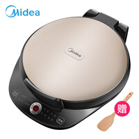 美的(Midea)电饼铛家用早餐机双面加热煎烤机三明治机饼铛煎饼锅电饼铛烙饼机面包机MC-JK30Easy103