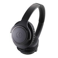 铁三角 SR30BT 便携头戴式无线蓝牙耳机 学生网课 游戏耳麦  HIFI耳机 音乐耳机 黑色
