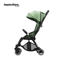 hamilton汉弥尔敦魔术师婴儿推车X1可坐可躺轻便一键折叠BB伞车可登机避震加宽儿童宝宝手推车仙踪绿